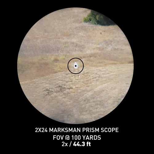 Vista 3 de Monstrum Marksman G2 Mira Prismática Micro 2X