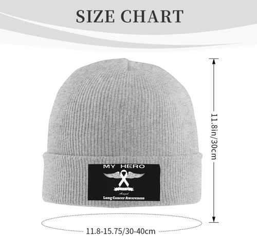 Vista 3 de Beanie Hat Stretchy Hat Soft Warmth Knit Hat Cap for Men & Women Unisex