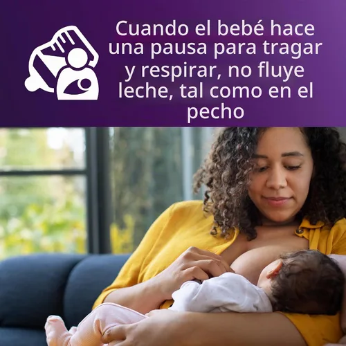 Vista 3 de Philips AVENT Biberón natural con pezón de respuesta natural, conjunto de regalo para bebé recién nacido, SCD838/02