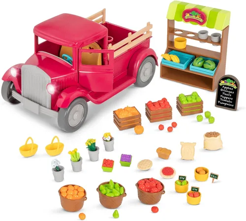 Vista 19 de Li'l Woodzee z Breezy - Coche de juguete para figuras con maleta, vehículos