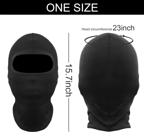 Vista 5 de Ski Mask for Men Women, Balaclava Face Mask Men, Pooh Shiesty Mask, Full Face Mask UV Protection Outdoor Sports
