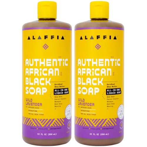Vista 19 de Autentico jabón negro africano Alaffia, 32 onzas, 32, 1, 1