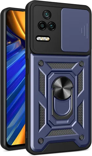 Vista 255 de Compatible con Tecno Pova Neo 2 Bracket Shell, con cubierta deslizante para lente de cámara compatible con Tecno Pova Neo 2 LG6n Case Negro
