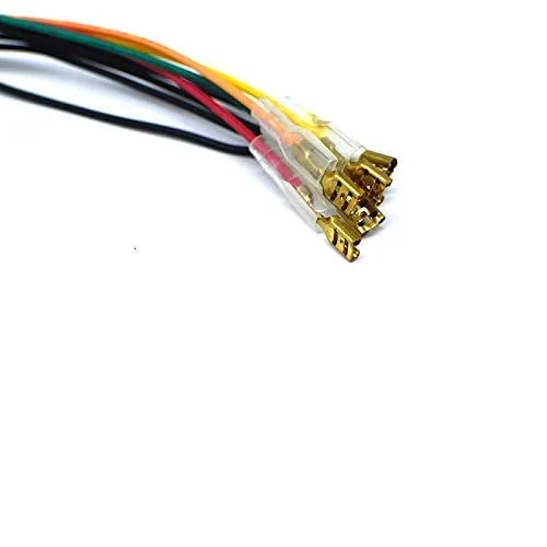 Vista 5 de Arcity Arcade Fighting Joystick Cable 8 Pins Transfer to 5 Pins Wires Parts USB Encoder Controller New