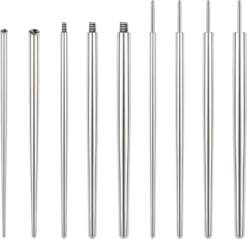 Vista 7 de Piercing Taper Ball Grabber Tool Stainless Steel Nose Ear Piercing Kits