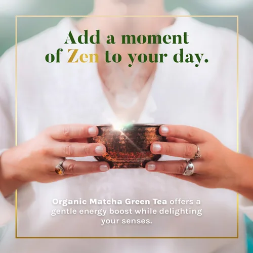 Vista 3 de Uncle Lee's - Bolsas de té verde matcha orgánico, 40 unidades, ricas en antioxidantes, bajas en cafeína, mezcla naturalmente energizante