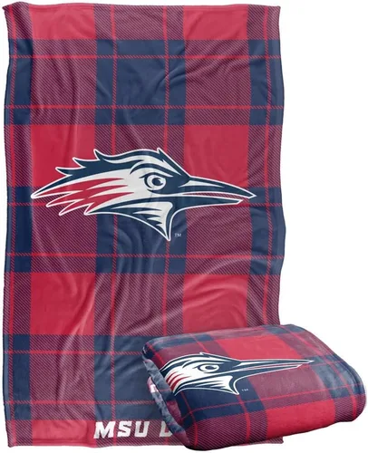 Vista 37 de LOGOVISION St John's University Campus Plaid Spirit Silky Touch Manta súper suave 36 x 58 pulgadas
