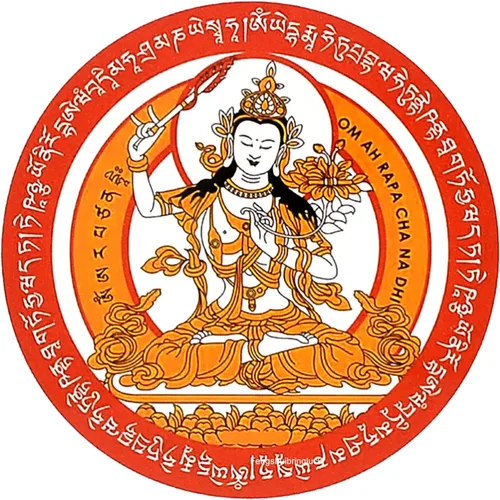 Vista 4 de Feng Shui - Adhesivo para ventana antirrobo y Vlolence, símbolo de paz y tranquilidad, rechaza la violencia y el robo (5 piezas)