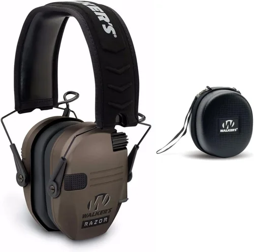 Vista 27 de Walker's Razor Slim - Protector auditivo electrónico para tiro (amplificación y supresión de sonido) con estuche protector