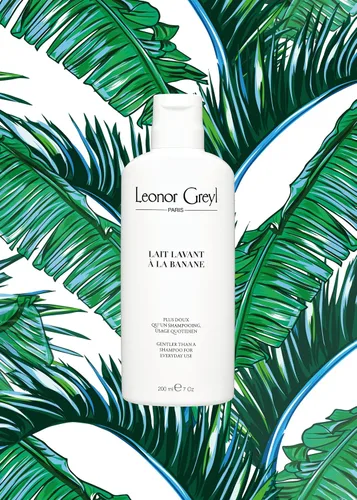 Vista 5 de Leonor Greyl Paris - Lait Lavant a La Banane - Champú suave para uso diario - Champú purificador natural para el cuidado del cabello fino y flaco