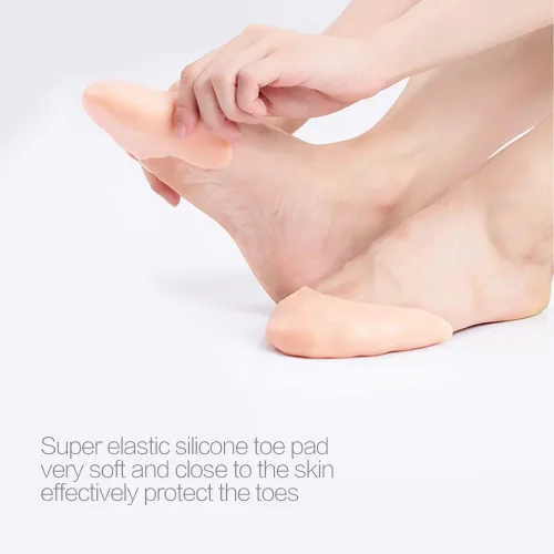 Vista 6 de SHOLING Zapatos de punta profesionales para mujer con almohadillas para los dedos
