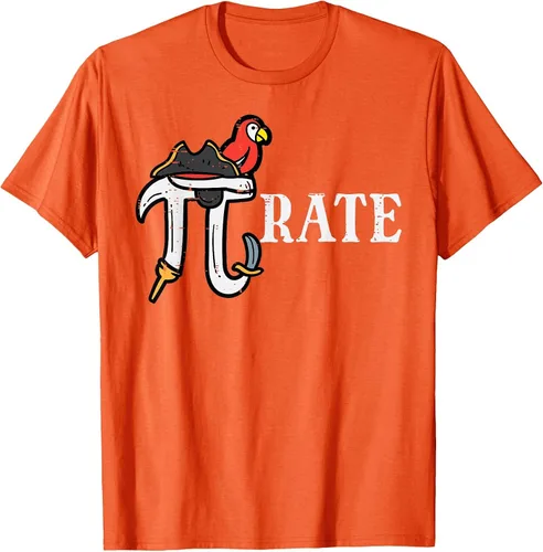 Vista 20 de Pirate Pi Funny Math Pie Halloween Disfraz Maestro Hombres Mujeres Camiseta Asphalt Grey