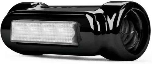 Vista 3 de Luces de manejo cromadas para motocicletas DRL turnsignal para barras de choque de Harley Davidson, motocicletas de viaje, Ultra Classic Limited