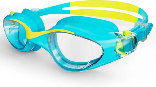 Vista 20 de Swim Goggles for Kids 6-14, Anti-Fog UV Protection Clear Swimming Goggles, Leakproof Pool Swim Goggles for Boys Girls