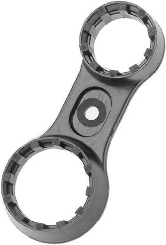 Vista 5 de Tookie Llave de bicicleta, llave de reparación de horquilla delantera de doble cabeza, llave de bicicleta, para SR Suntour XCT XCM XCR