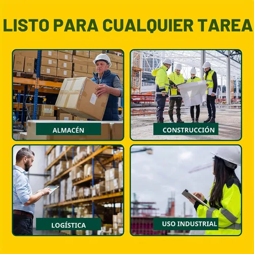Vista 6 de Harper Trucks K54B85C - Camión de mano de acero, 600 libras de capacidad, 2 ruedas con mango continuo, ruedas de goma sólida de 8 pulgadas
