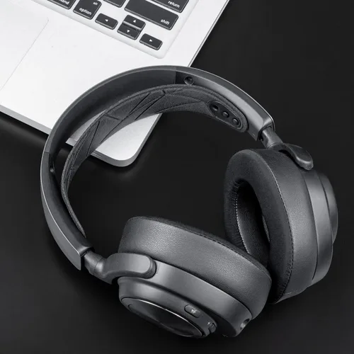 Vista 4 de SOULWIT Almohadillas de refrigeración para Arctis Nova Pro con cable (no compatible con auriculares Nova Pro Wireless) y Arctis Nova Negro