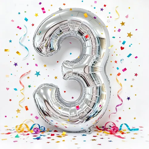 Vista 227 de Globos grandes de 40 pulgadas de números del 0 al 9, globos numéricos para decoración de fiesta de cumpleaños, globos de helio de aluminio