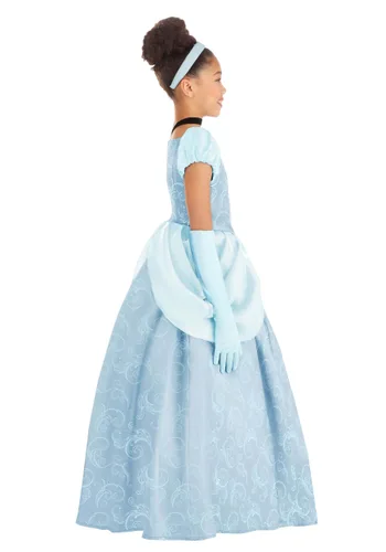 Vista 5 de Vestido de Disfraz Premium Cinderella de Disney para Niñas Multicolor