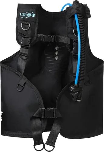 Vista 2 de TUXING Diving Ventilator,Diving Without Tanks with Scuba BCD, Waterproof Portable Rechargeable Scuba Diving Tank,45 ft Hose & Scuba Breathing