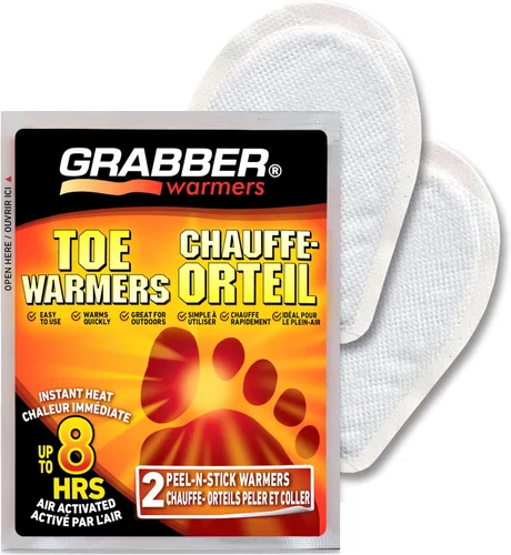 Vista 7 de Grabber TWES8DISPLAYUSA - Calentadores corporales de 18 horas, 30 unidades y calentadores, paquete grande, calentadores de dedos adhesivos, 8 pares
