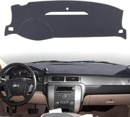 Vista 7 de Alfombrilla para tablero beige para Chevy Chevrolet Tahoe Suburban 2007-2014