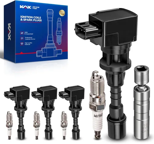 Vista 135 de Bobina de encendido KAX UF434 1 paquete Compatible con Impala, Equinox, G6, Malibu, Silverado 1500, Uplander, Torrent, Lucerne, Express 1500, Sierra