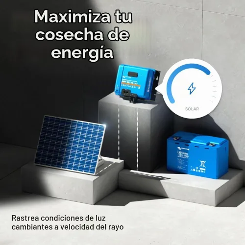 Vista 4 de Controlador de carga solar Victron Energy SmartSolar MPPT MC4 compatible (Bluetooth) - Controladores de carga para paneles solares - 150V, 60