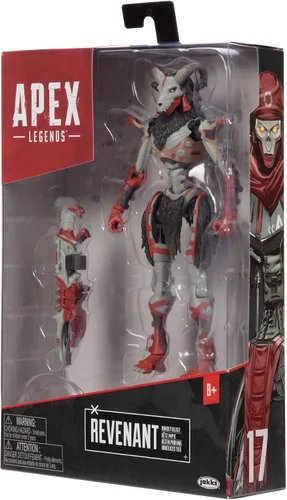 Vista 10 de Electronic Arts Apex Legends Figura de acción Revenant coleccionable de 6 pulgadas, Legendary: piel de bestia impía