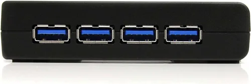 Vista 5 de StarTech. com Hub USB 3.0 SuperSpeed de 4 puertos con adaptador de corriente 5Gbps - Multipuerto portátil USB-A Dock IT Pro - Hub de expansión