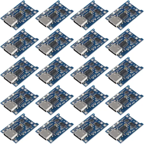 Vista 7 de 20 unids 18650 batería de litio placa de carga TP4056 Mini USB placa de carga 5 V 1 A con protección Dual Funciones TP4056 módulo de carga