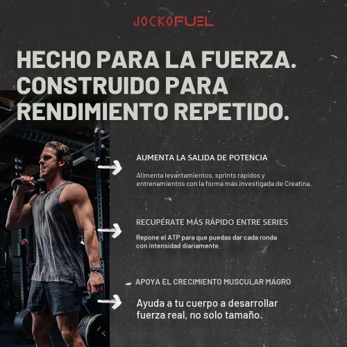 Vista 5 de Jocko Fuel Paquetes de creatina en barra – Paquetes de viaje de monohidrato de creatina en polvo para hombres y mujeres, suplemento para rendimiento