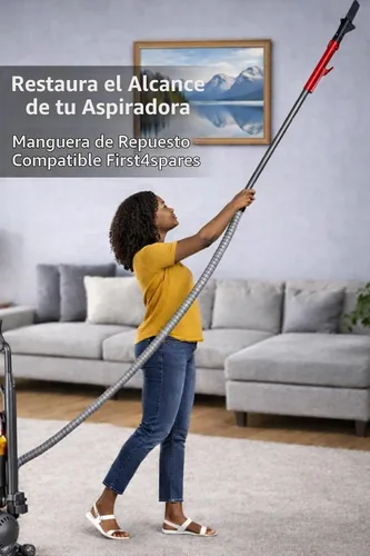 Vista 2 de First4spares - Accesorio de manguera elástica mejorado compatible con los modelos Dyson DC40 DC41 DC65 UP13 UP14 UP20 aspiradoras verticales