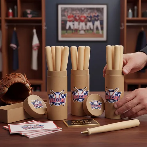 Vista 6 de Chinco 20 bolígrafos de bate de béisbol, recuerdos de fiesta de béisbol, bolígrafos divertidos de béisbol, regalos de béisbol para niños, bolígrafo