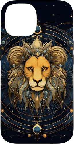 Vista 4 de Leo Zodiac Sign Lion Horoscope Constellation Case for iPhone 17