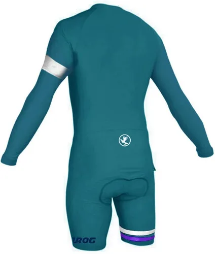 Vista 100 de UGLY FROG Traje de triatlón para hombre de manga corta Jersey de piernas cortas Skinsuit Tri Kit Ciclismo Skinsuit Team Bike Ropa