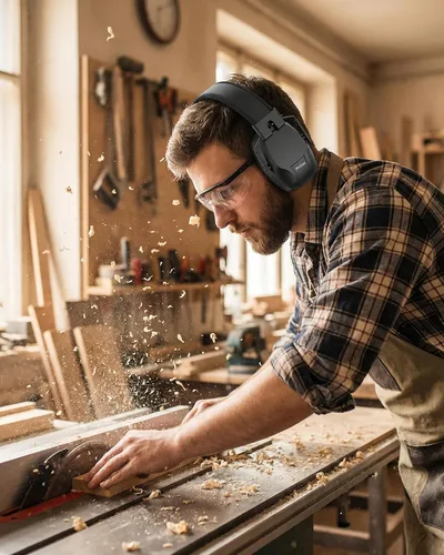 Vista 107 de ProCase NRR 28dB Noise Reduction Ear Muffs, Foldable Adjustable Noise Cancelling Headphones