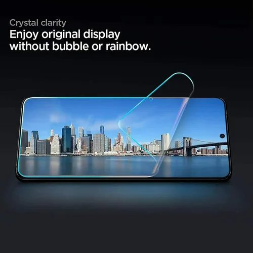 Vista 3 de LOOKSEVEN Paquete de 3 protectores de pantalla de poliuretano termoplástico suave transparente compatibles con Google Pixel 6, película protectora