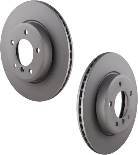 Vista 4 de Nuevo Juego Frenos VIC-1521 Discos de freno ventilados 2 uds delantero izquierdo/derecho compatible con CITROEN BERLINGO / MINIVAN 1.2-Electric