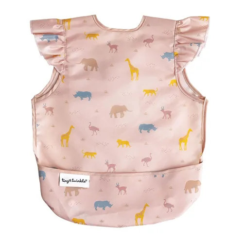 Vista 18 de Tiny Twinkle Babero a prueba de desorden para niños Babero impermeable para comer Delantal de bebé para alimentar, lavable a máquina, regalo