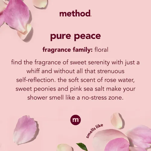 Vista 5 de Method Variedad de muestras de gel de baño (Pura paz, mar y surf, y simplemente nutrir) (Pura paz + mar y surf + simplemente nutrir)