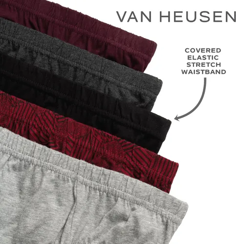 Vista 5 de Van Heusen Ropa Interior para Hombre, Calzoncillos - Paquete de 5 Calzoncillos de Tiro Bajo para Hombre con Bolsa de Contorno