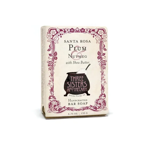 Vista 18 de Three Sisters Apothecary 4.75 oz. Jabón en barra artesanal (Naranja dulce y coco)