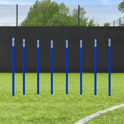 Vista 32 de FORZA Slalom - Bastones de agilidad Mejora la resistencia, la velocidad y el juego de pies Opciones de color, tamaño y base de goma disponibles