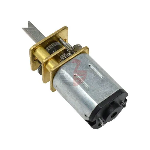 Vista 3 de GA12 N20 DC Gear Motor 12V 100RPM Lineal Motor Miniatura Eléctrico para Electrodomésticos Ventilador Coche Hobby Toy RC Car