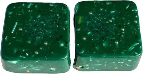 Vista 25 de 2 Mini Cubo Transparente Verde Torre Busters Cristal Orgón (2 Verde Transparente)