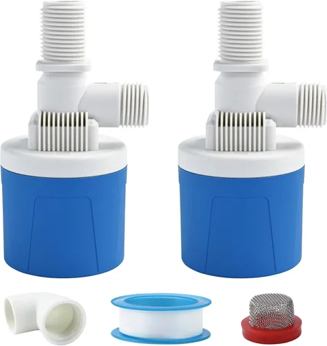 Vista 10 de Válvula de flotador de pulso de agua de entrada superior Aquapulse de 1/2 pulgada, sistema automático de control de nivel de agua, mini válvulas