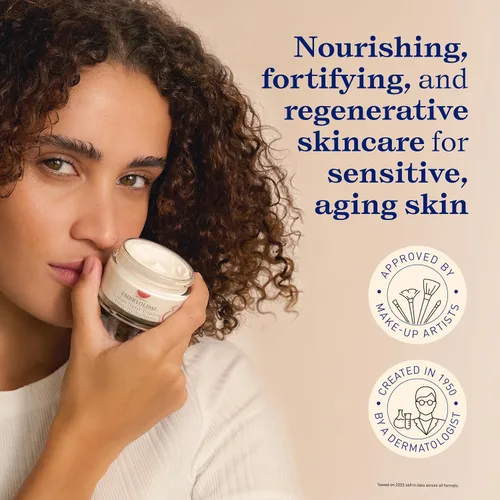Vista 2 de Embryolisse Nutri-Vitality - Crema facial que desafía la edad, hidratante que soporta el colágeno para pieles maduras y sensibles con extracto