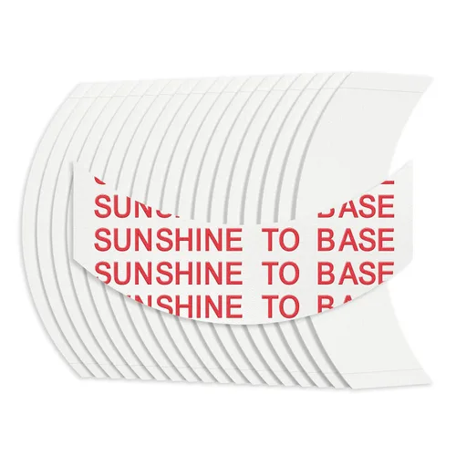 Vista 67 de Cinta Sunshine Premium Fabricada en EE. UU. 1522 Cintas adhesivas de doble cara de 3M transparentes para pelucas y toupee, 36 piezas de 1