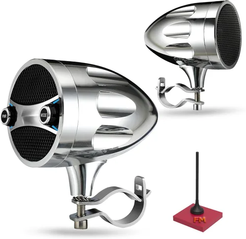 Vista 7 de Altavoces Bluetooth para Motocicleta - Impermeables, Altavoces RZR de 200W para ATV, UTV, Carrito de Golf y Moto de Agua